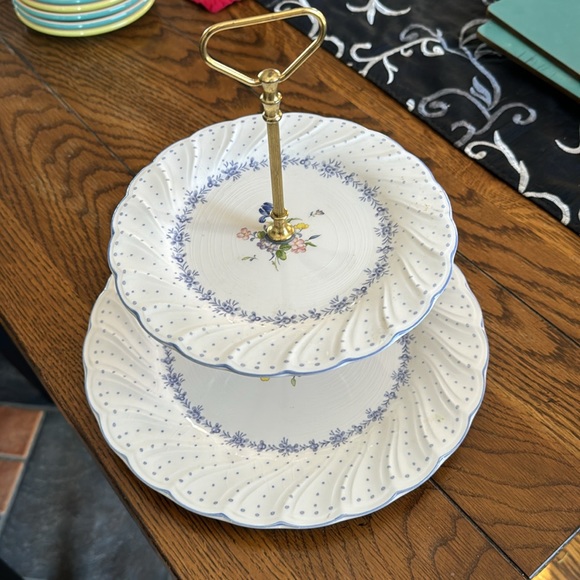 Beautiful, NIKKO two tier serving platter. - Picture 2 of 6